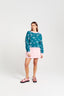 THING THING ROSIE JUMPER -  TEAL CANDY