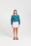 THING THING ROSIE JUMPER -  TEAL CANDY