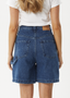 AFENDS EMILIE DENIM WORKWEAR SHORT - AUTHENTIC BLUE