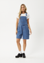 AFENDS LIL LOUIS DENIM OVERALL - WORN BLUE
