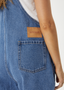 AFENDS LIL LOUIS DENIM OVERALL - WORN BLUE