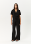 AFENDS MASON RELAXED JUMPSUIT - BLACK