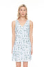 HUFFER LALISA CLEO MINI DRESS - BLUE FLORAL