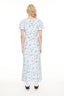 HUFFER LALISA CLEO MIDI DRESS - BLUE FLORAL