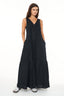 HUFFER FREIDA MAXI DRESS - BLACK