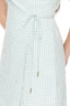 HUFFER CATALINA WRAP MINI DRESS - MINT/CHALK