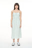 HUFFER CATALINA EDEN MIDI DRESS - MINT/CHALK