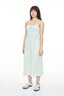 CATALINA EDEN MIDI DRESS - MINT/CHALK