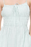 HUFFER CATALINA EDEN MIDI DRESS - MINT/CHALK