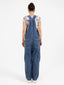 PLAYTIME CARGO DENIM OVERALL - WORN BLUE RINSE