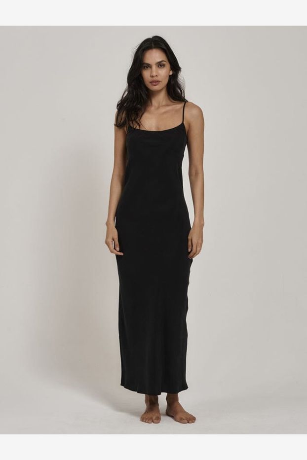 Black slip shop dress nz