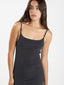 THRILLS NANO MESH DRESS - DARK CHARCOAL