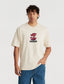 WRANGLER PSILOCYBE SLACKER TEE - ECRU