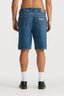 WRANGLER STEEZY RELAXED SHORT - RISING INDIGO