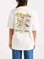 WRANGLER X BETTER BEER LOAD OFF SLACKER TEE - VINTAGE WHITE