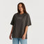 WRANGLER SPIRALING BOXY SLOUCH TEE - SLATE