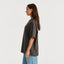 WRANGLER SPIRALING BOXY SLOUCH TEE - SLATE