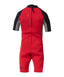 O'NEILL BOYS TODDLER REACTOR BACK ZIP SPRING 2MM - RED