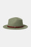 BRIXTON MESSER FEDORA - LIGHT MOSS