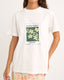 RHYTHM FLOWER MARKET BOYFRIEND TEE - WHITE