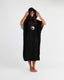 T&C OG HOODED TOWEL - BLACK