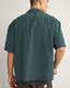 RHYTHM RELAXED TEXTURE SS SHIRT - TEAL