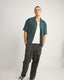 RHYTHM RELAXED TEXTURE SS SHIRT - TEAL