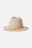 BRIXTON WESLEY FEDORA - LIGHT TAN