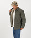 T&C THE RANCH CORD JACKET - MILITARY