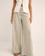 RHYTHM VALLEY STRIPE WIDE LEG PANT - IVY