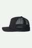 BRIXTON ALPHA BLOCK X C MP MESH CAP - BLACK