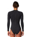 O'NEILL SALINA PREMIUM BACK ZIP LONG SLEEVE UV SURFSUIT - BLACK