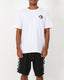 T&C WORLD WIDE TEE - WHITE